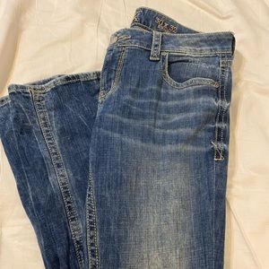 Buckle Black straight leg denim jeans 30